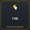 TNB HS-200 - Multimedia headset with micro - Black