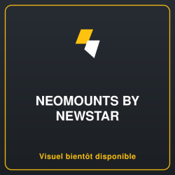NEOMOUNTS NS-EP100BLACK 100cm extension pole for FPMA-C340BLACK NM-C440BLACK NM-C440DBLACK black