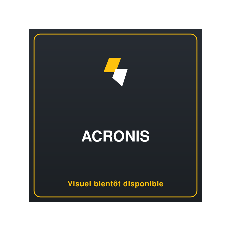 ACRONIS Cyber Protect Home Office Premium - 1 Computer + 1To ACRONIS Cloud Storage - 1 year subscription BOX - EU