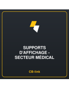 Supports d’affichage - Secteur médical
